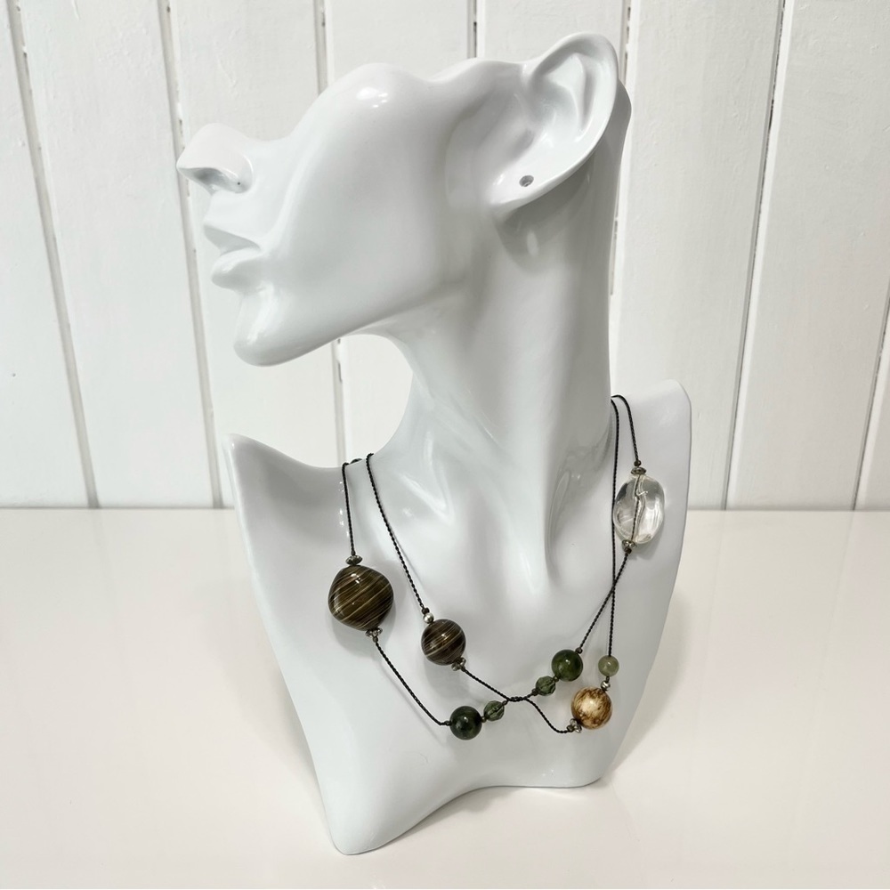 Boho Beaded Necklace